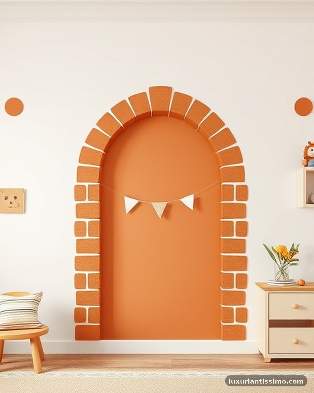 2. Terracotta Arch Wall Decals